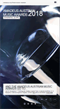 Mobile Screenshot of amadeusawards.at